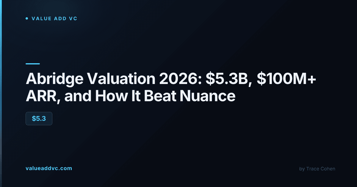 Abridge AI medical scribe interface representing the company's $5.3 billion valuation