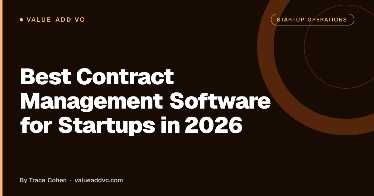 Software J Link Best Contract Management Software for Startups in 2026: 6 Ranked