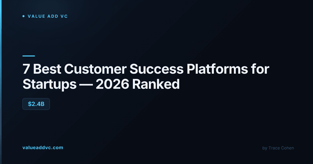 Ranked comparison of customer success platforms for startups in 2026