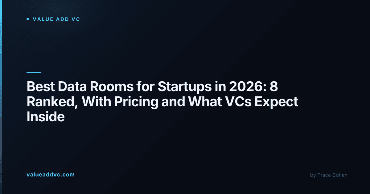 Best Data Rooms for Startups 2026
