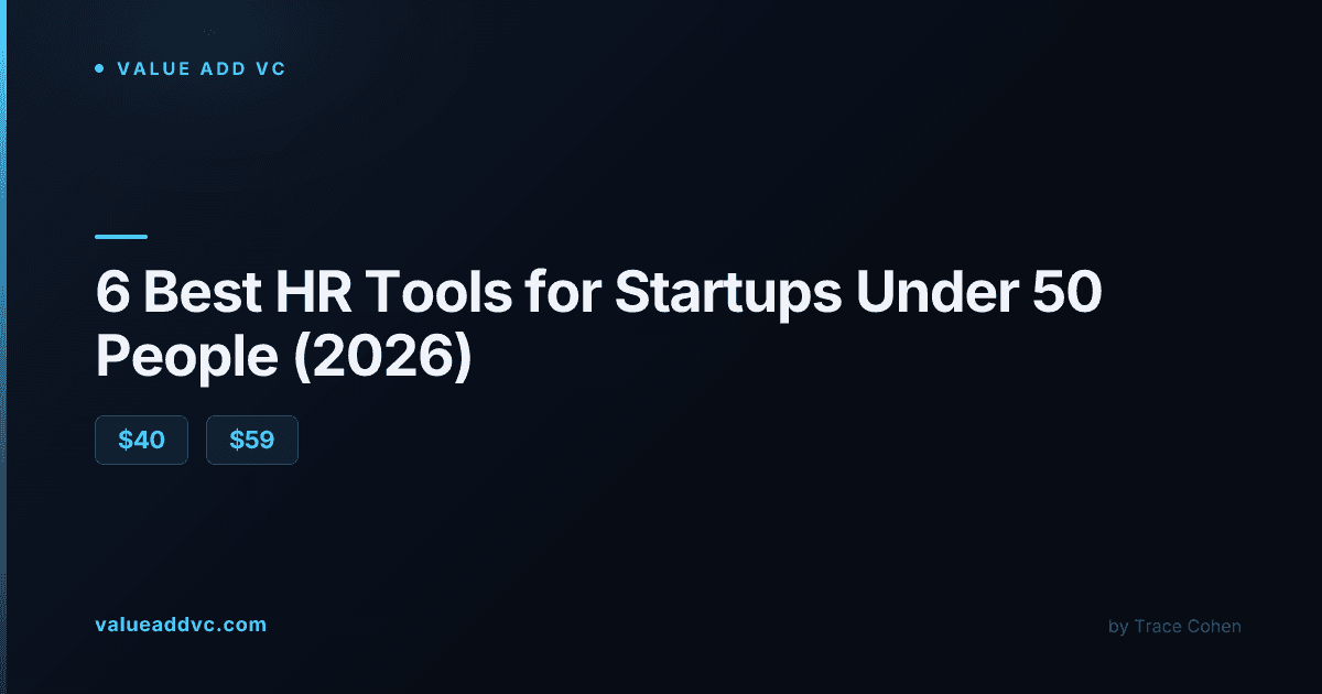 Best HR Software for Startups