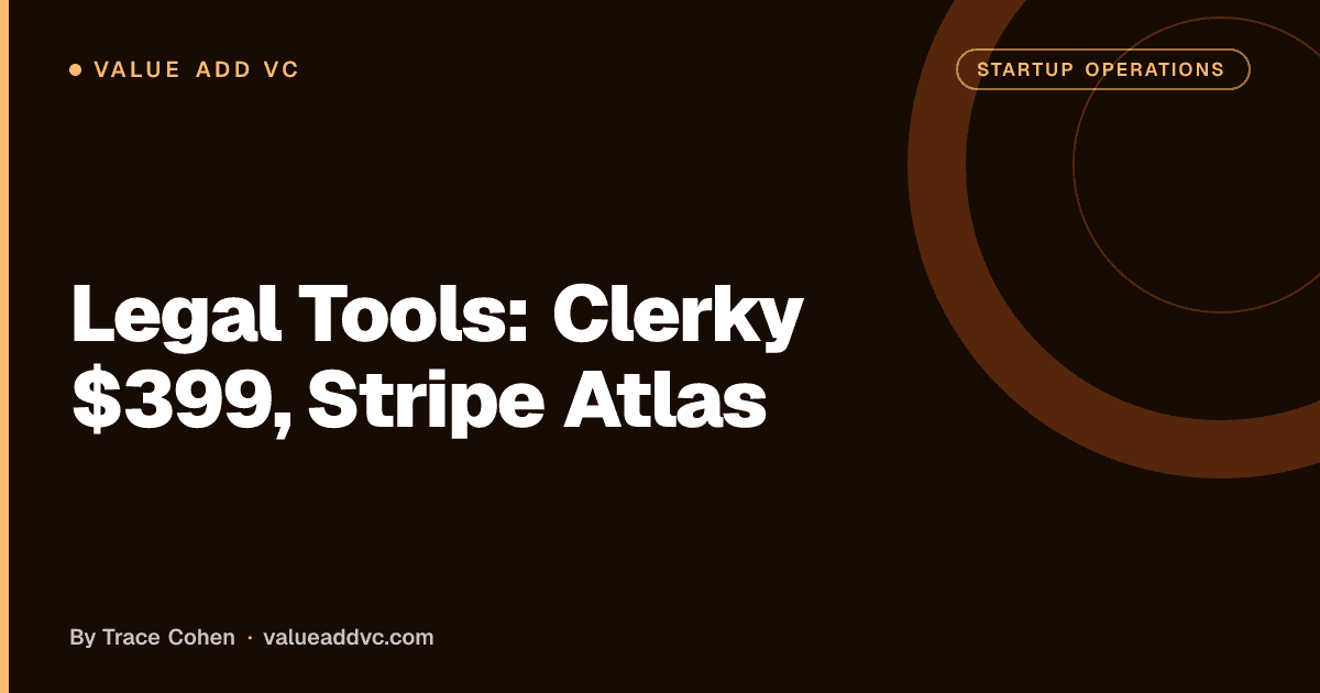 Best Legal Tools for Startups