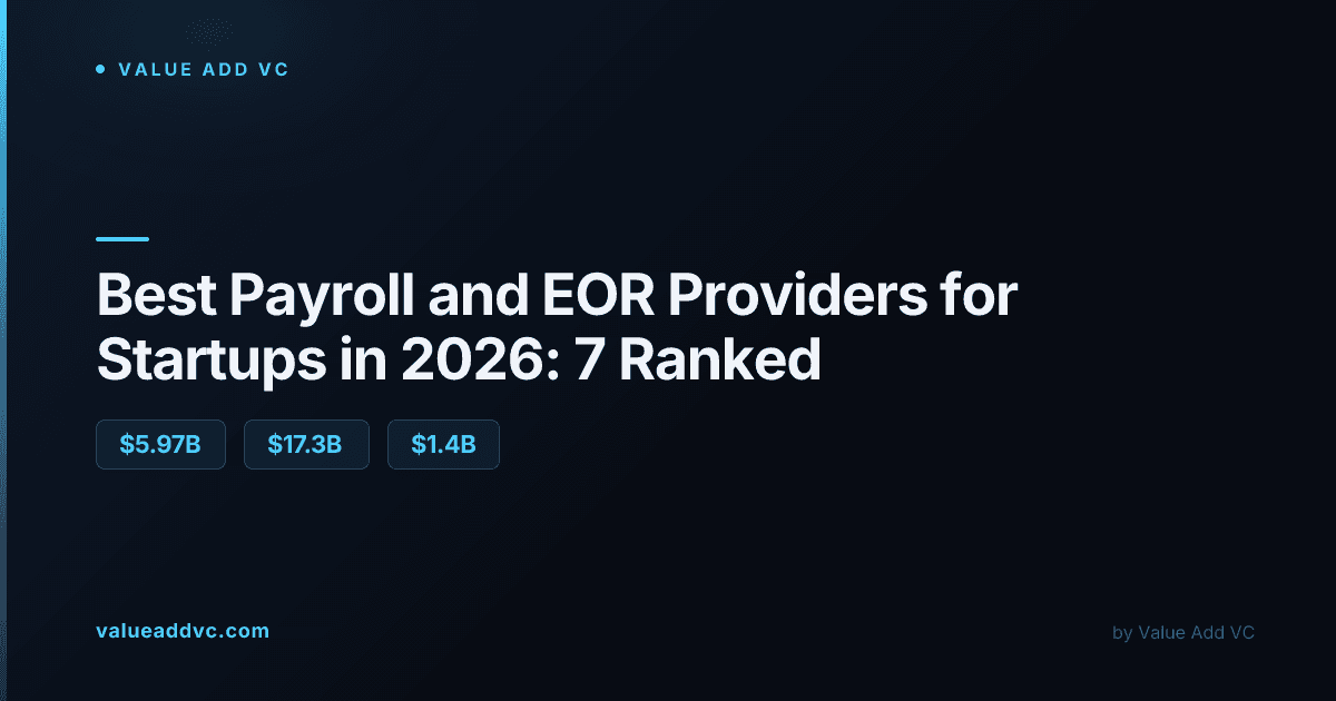 Ranked comparison of payroll and Employer of Record platforms for startups in 2026