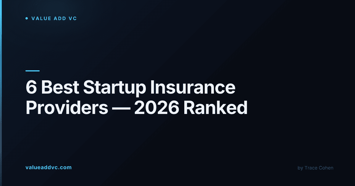 Ranked comparison of startup insurance providers in 2026