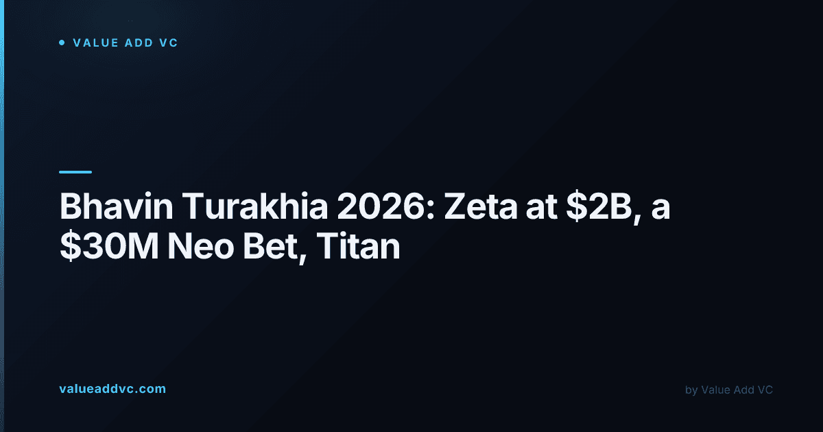 Bhavin Turakhia companies 2026: Zeta, Neo, Titan