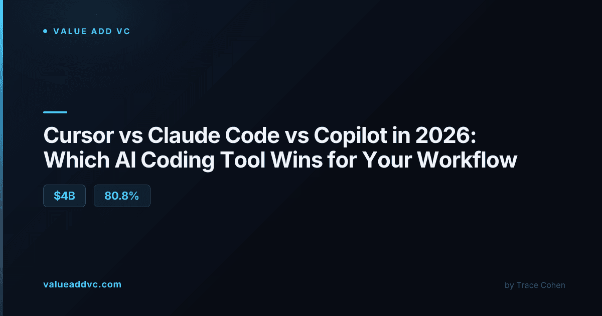 Cursor vs Claude Code vs GitHub Copilot AI coding tool comparison 2026