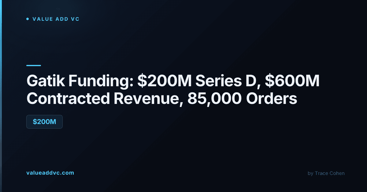Gatik funding 2026: $200M Series D, driverless trucking, $600M contracted revenue
