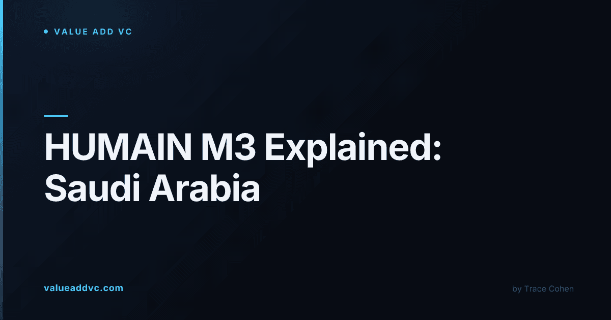 HUMAIN M3 explained: Saudi Arabia's 428B-parameter Arabic AI model