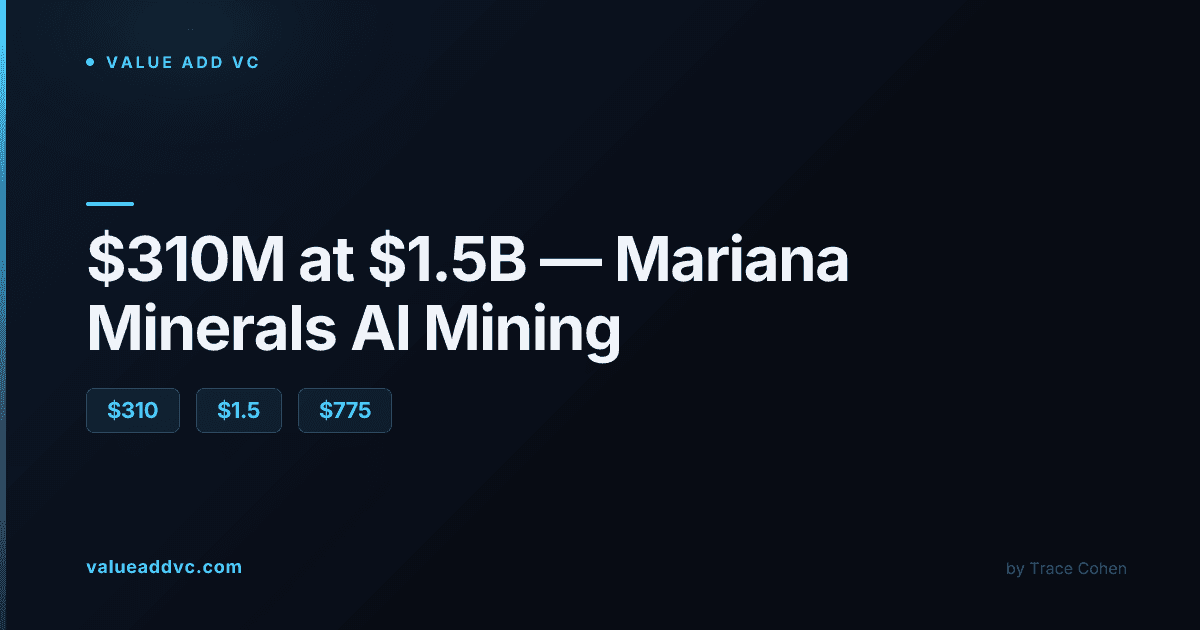 Autonomous mining equipment representing Mariana Minerals' AI-run copper operations