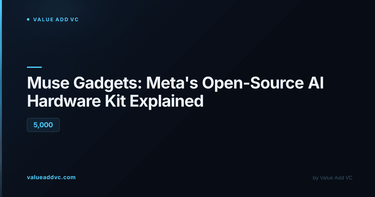 Muse Gadgets: Meta's open-source AI hardware kit explained