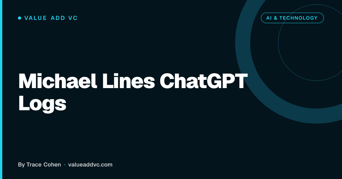 Michael Lines ChatGPT logs lawsuit against OpenAI