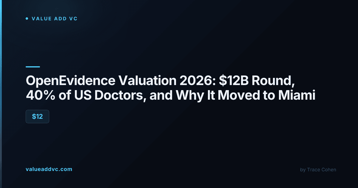 OpenEvidence AI medical platform valuation and Miami headquarters