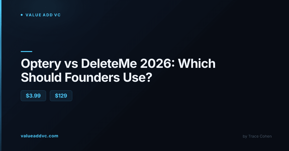 Optery vs DeleteMe: Which Personal Data Removal Service Should Founders and Executives Use in 2026
