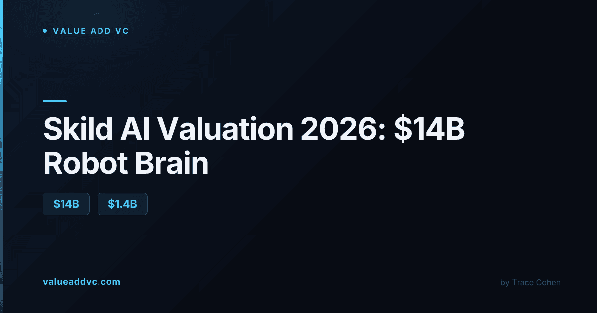 Skild AI general-purpose robot brain model controlling industrial robots, representing the company's $14 billion valuation
