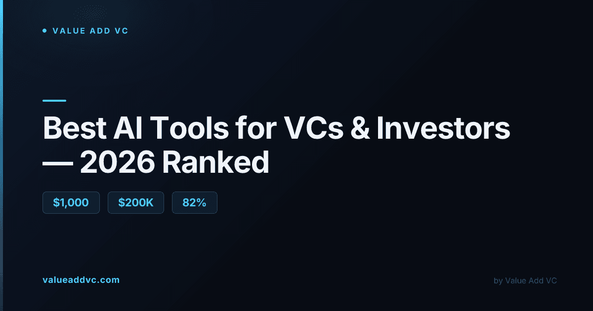 Investor reviewing AI-generated research and data dashboards on a laptop screen