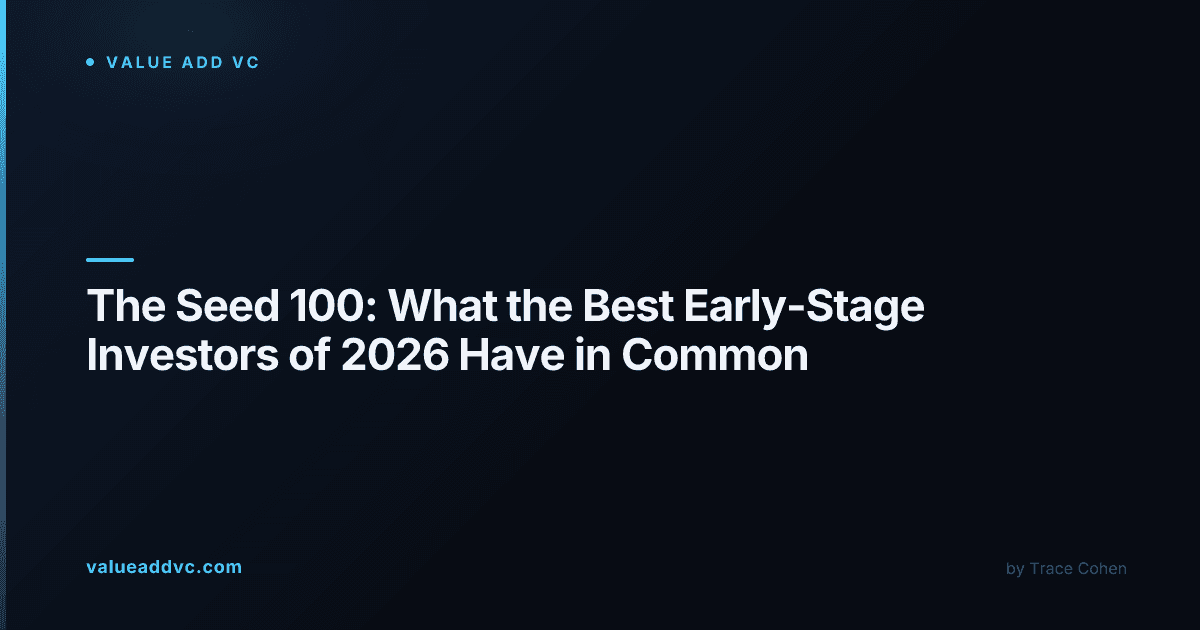 Early-stage investors reviewing a startup pitch deck at a seed-stage funding meeting