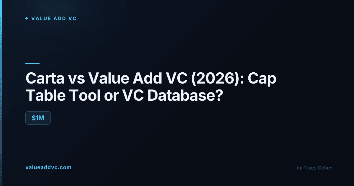 Carta vs Value Add VC comparison