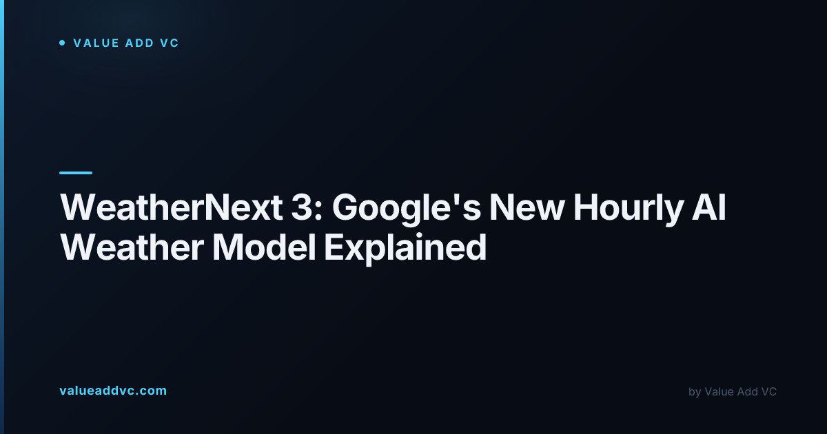 WeatherNext 3: Google's New Hourly AI Weather Model Explained