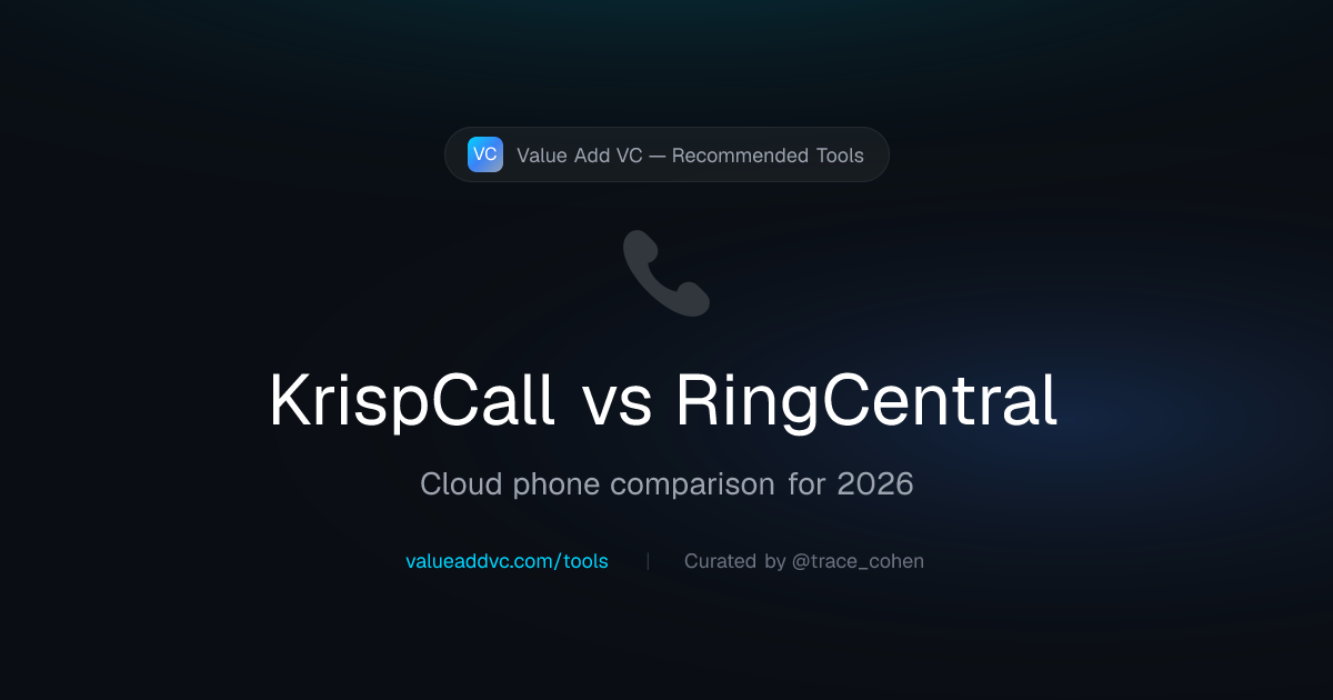 KrispCall vs RingCentral 2026: Cloud Phone Comparison for Startups ...